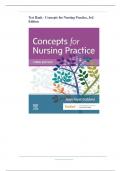 TEST BANK For Concepts for Nursing Practice, 3rd Edition by Jean Foret Giddens complete solution A+//upload 2025-26