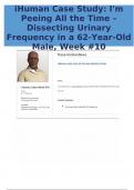 iHuman Case Study: I'm Peeing All the Time – Dissecting Urinary Frequency in a 62-Year-Old Male, Week #10