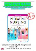 TEST BANK Wong's Essentials of Pediatric Nursing 11th Edition by Marilyn J. Hockenberry - All Chapter (1-31)|Complete Guide A+