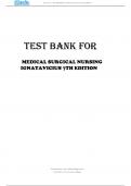 TEST BANK OF MEDICAL SURGICAL NURSING IGNATAVICIUS 7TH EDITION.