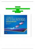 Test Bank for Horngren's Financial & Managerial Accounting: The Financial Chapters, 7th edition by Miller-Nobles