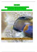 Test Bank for Introduction to Marine Biology 4th Edition by Karleskint. Questions & Answers. Chapters 1-20