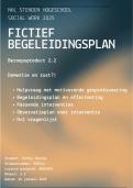 Voorbeeld begeleidingsplan Social work Stenden - Module 2.2 - motiverende gespreksvoering, Signaleringsplan, fasen Bassant en de Roos, topografie van Kammeraat - Geslaagd cijfer 8 in Jan. 2025