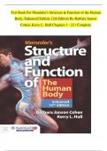 Test Bank For Memmler's Structure & Function of the Human  Body, Enhanced Edition 12th Edition By Barbara Janson