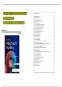 TEST BANK - Keltners Psychiatric Nursing, 9th Edition (Steele),  Chapters 1 - 36 | All Chapters Complete Updated 2025