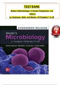 Test Bank for Nester's Microbiology: A Human Perspective, 10th Edition...Latest 2025