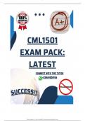 CML1501 EXAM PACK 2025 {LATEST}