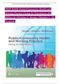 Test bank for public community health and nursing practice