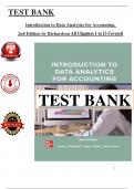 Test Bank Introduction to Data Analytics for Accounting, 2nd Edition (Richardson), Chapter 1 - 13 > Download as a Pdf File <