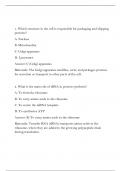 "Complete Study Guide for Rio Salado BIO 202 Exam 1 (2024) with Verified Answers"