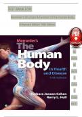 Test Bank Memmlers Structure and Function of the Human Body 14th Edition Cohen Questions with correct Answers Grade A+.