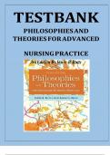 Test Bank For Philosophies and Theories for Advanced Nursing Practice 3rd Edition All Chapters |A+ ULTIMATE GUIDE 2022