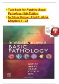 Test Bank for Robbins Basic Pathology 11th Edition