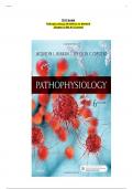 TEST BANK Pathophysiology 6th Edition by BANASIK Chapter (1-54) All Covered.