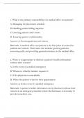 NHA CMAA Test Prep -2 with Correct Answers and Rationale