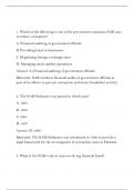 NHA NA Exam Questions with Proven Answers and Explanations