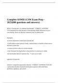 Complete ASWB LCSW Exam Prep – 2025 (800 questions and answers)