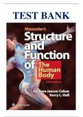 TEST BANK memmlers structure and function of the human body 12th edition by kerry L. hull . cohen