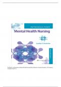 Test Bank - for Introductory Mental Health Nursing Fifth, Edition by Cynthia Kincheloe, All Chapters | Complete Guide A+  ISBN: 9781451147148  