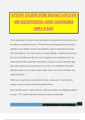 STUDY GUIDE FOR EXAM 3 OCEAN 100 QUESTIONS AND ANSWERS 100% PASS