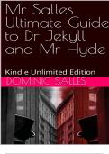 Study Guide - Mr Salles Analyses Jekyll and Hyde