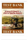 TEST BANK FOR SEELEY'S AN ATOMY & PHYSIOLOGY 13TH EDITION BY CINNAMON VANPUTTE, ANDREW RUSSO - COMPLETE CHAPTERS TEST BANK WITH ANSWERS |GRADED A+| |VERIFIED AND UPDATED| |2025|