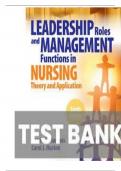 test bank for leadership roles and management function in nursing 10th edition by marquis huston