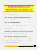 NR 509 Bates / midterm Exam Questions and Answers 100% Pass