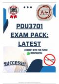 PDU3701 EXAM PACK 2025 {LATEST}