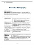 Task 1 - Annotated Bibliography (C456)