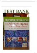 PHARMACOTHERAPEUTICS FOR ADVANCED PRACTICE NURSE PRESCRIBERS 4TH EDITION TEST BANK QUESTIONS AND ANSWERS |LATEST UPDATE| |100% VERIFIED| |GRADED A+| |2025|