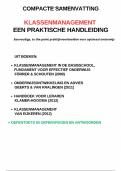 Samenvatting klassenmanagement - uit meerdere bronnen - super logisch en praktisch advies