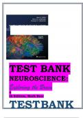 Test Bank for Neuroscience Exploring the Brain 4th Edition by Mark F. Bear, Barry W. Connors, Michael A. Paradiso |Complete Answer Key for Each Chapter|