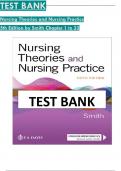 TEST BANK FOR NURSING THEORIES AND NURSING PRACTICE 5TH EDITION BY MARLAINE C. SMITH ISBN 9780803679917 CHAPTER 1-33 | COMPLETE GUIDE A+ QUESTIONS AND COMPLETE WELL EXPLAINED ANSWERS WITH RATIONALE 100% CORRECT VERIFIED BY EXPERTS AND GRADED A+ LATEST UPD