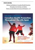 TEST BANK For Edelman and Kudzma's Canadian Health Promotion Throughout the Life Span, 1st Edition by Dames, Luctkar-Flude & Tyerman, Verified Chapters 1 - 25, Complete Newest Version