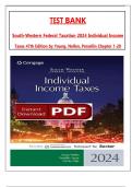 Solution Manual for South-Western Federal Taxation 2024 Individual Income Taxes 47th Edition by James C. Young, Annette Nellen, Mark Persellin All 1-20 Chapters Covered ,Latest Edition