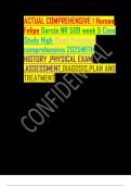 ACTUAL COMPREHENSIVE I Human  Felipe Garcia NR 509 week 5 Case  Study High Blood Pressure comprehensive 2025WITH  HISTORY ,PHYSICAL EXAM  ,ASSESSMENT,DIAGOSIS,PLAN AND  TREATMENT