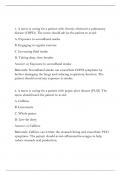 Exam 1 Practice for NURS 620 at Maryville University: Verified Answers and Detailed Rationale