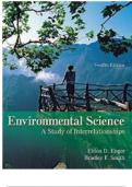 Test Bank For Environmental Science A Study of Interrelationships 16th ||ISBN 9781260722239 All Chapters 1 20 LATST 2025 ||VERIFIED BY EXPERTS ||BEST QUESTIONS AND ANSWERS