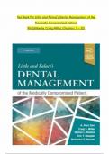 Test Bank - Little And Falace's Dental Management Of The Medically Compromised Patient 9th Edition Isbn-978-0323443555 Isbn- 9780323443951