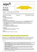 2024_AQA A-Level Polish  Paper 2 Writing (Set Texts and Films)   (Merged Question Paper and Marking Scheme)  Monday 3 June 2024 