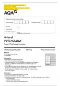 2024_AQA A-Level Psychology Paper 2   Psychology in Context   (Merged Question Paper and Marking Scheme)  