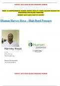 WEEK 10 COMPREHENSIVE IHUMAN HARVEY HOYA 57 YEARS OLD MAN REASON FOR  ENCOUNTER HIGH BLOOD PRESSURE NEWEST 2025 CASE STUDY BY EXPERT