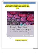 EST BANK for Essentials of Oral Histology and Embryology A Clinical Approach 5th Edition by Daniel J. Chiego Jr ||All Chapters 1-16|| lLATEST UPDATE .Experts reviewed questions with 100% verified answers. GRADE BOOSTER. A+