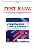 Test Bank for Understanding Nursing Research: Building an Evidence-Based Practice 8th Edition,(Grove, 2022), Chapter 1-14 | All Chapters | BESTGUIDE