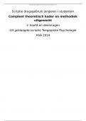 Scriptie schrijven over drugs alcohol misbruik, risico's en prevalentie? Compleet theoretisch kader en methodiek. HVA 2024 Toegepaste psychologie