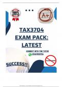 TAX3704 EXAM PACK 2025 {LATEST}