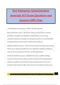 Esri Enterprise Administration Associate 10.5 Exam Questions and Answers 100% Pass