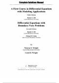 Solution Manual For Differential Equations with Boundary-Value Problems, 9th Edition by Dennis G. Zill All Chapters ||Complete A+ Guide