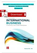 International Business, Competing in the Global Marketplace, 14th Edition By Charles Hill. All Chapters 1-20 | TEST BANK